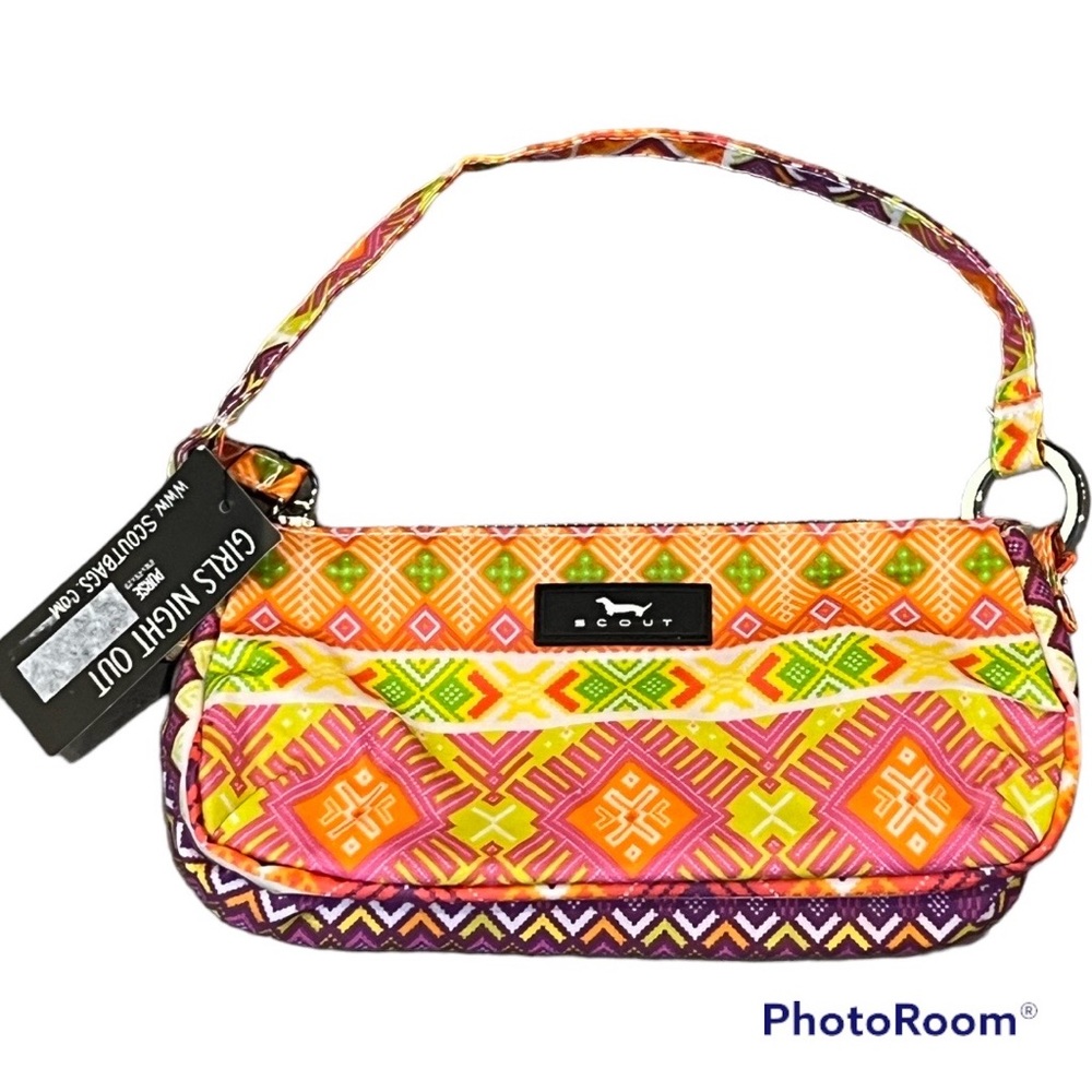 Scout purse handbag mini satchel “Girls Night Out.” NEW pink orange purple green